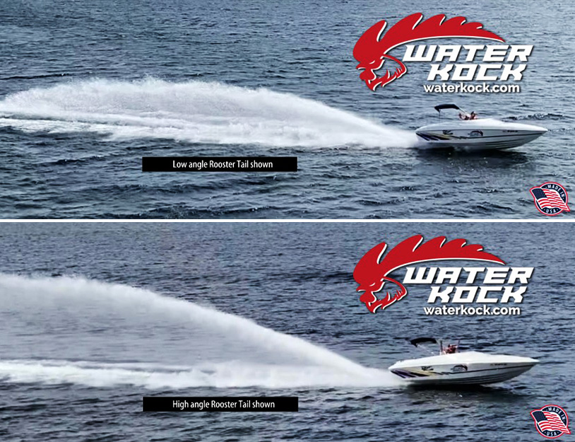WATERKOCK  World's First Rooster Tail Product for Boat Outdrives